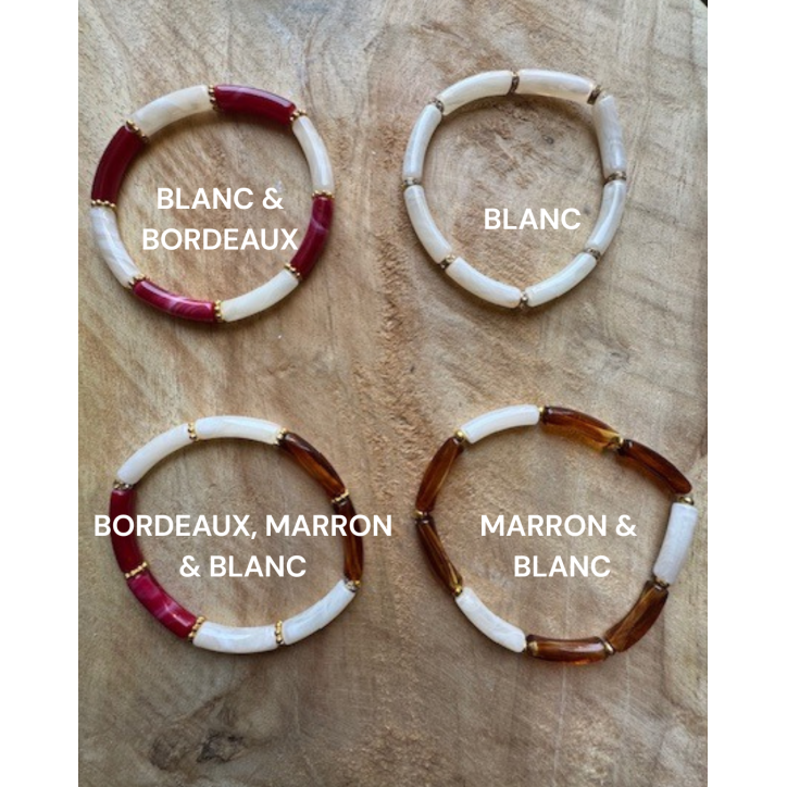 LES BRACELETS MINI TUBES AXEL